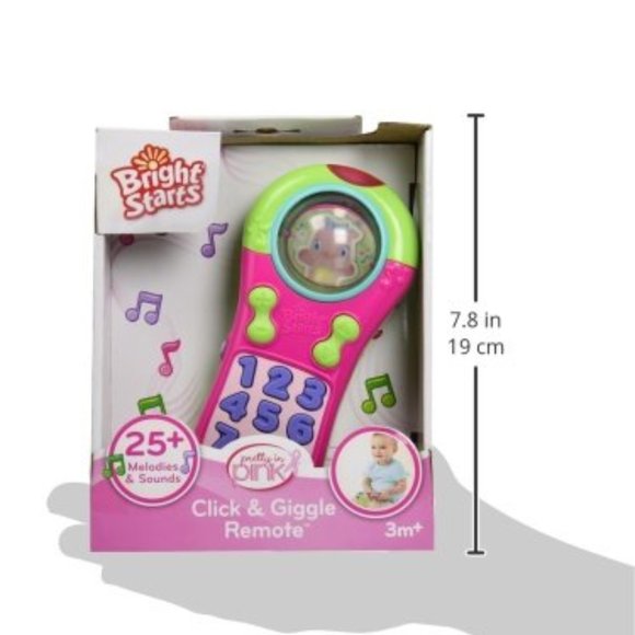 Bright Starts click & giggle remote baby toy - Picture 5 of 5